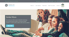 Desktop Screenshot of embassyrowortho.com
